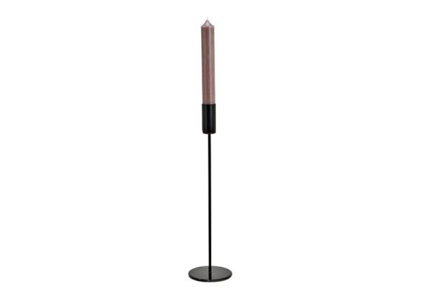 Home - Kerzenhalter aus Metall Schwarz